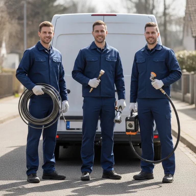 Avløpsrens team i Bergen